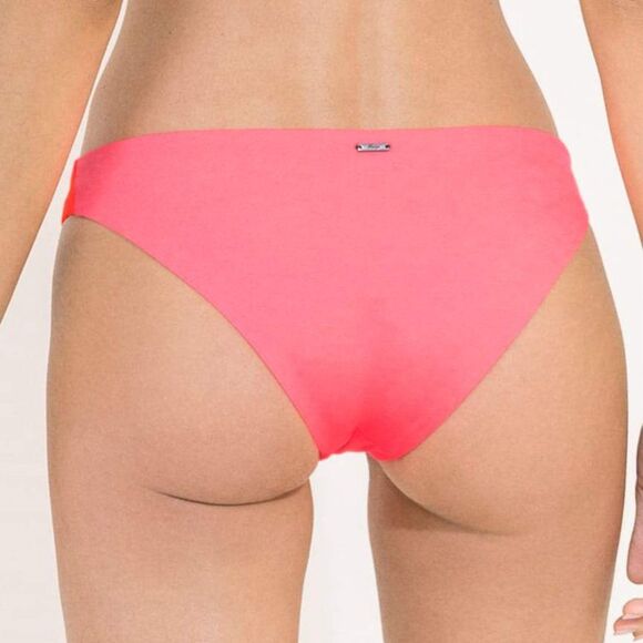 Maaji Fandango Flirt Pink Floral Thin Side Reversible Bikini Bottom Size 2XL - Picture 2 of 15